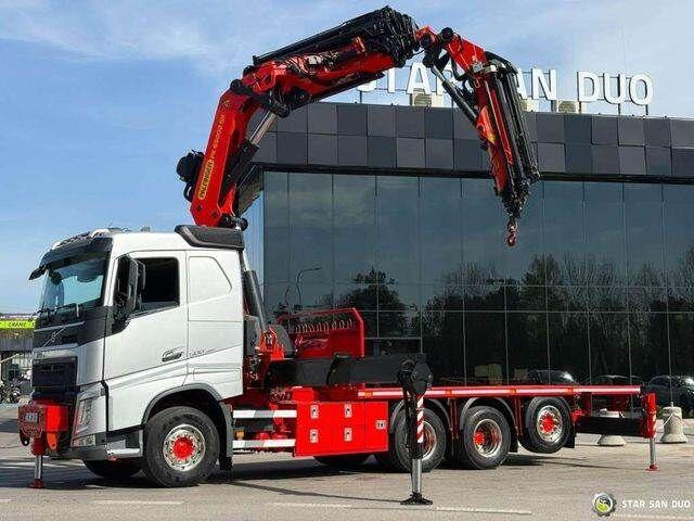 Volvo FH 500 8x4*4 PK65002 Fly JIB Crane 7456 h Winch - Camión caja abierta, Camión grúa: foto 3 Volvo FH 500 8x4*4 PK65002 Fly JIB Crane 7456 h Winch - Camión caja abierta, Camión grúa: foto 3
