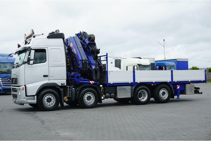 Volvo FH / 520 / 8 X 2 / SKRZYNIOWY + HDS / PM 85 SP + JIB J 1204 / WY - Camión caja abierta, Camión grúa: foto 5 Volvo FH / 520 / 8 X 2 / SKRZYNIOWY + HDS / PM 85 SP + JIB J 1204 / WY - Camión caja abierta, Camión grúa: foto 5