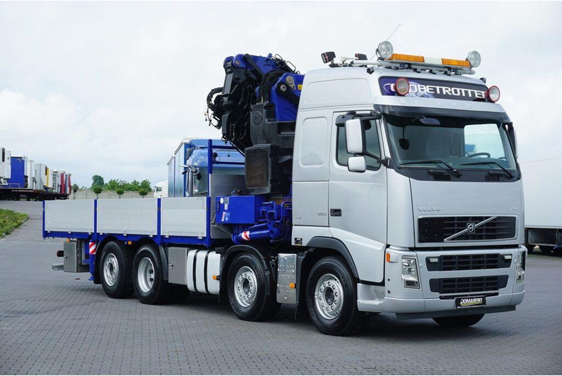 Volvo FH / 520 / 8 X 2 / SKRZYNIOWY + HDS / PM 85 SP + JIB J 1204 / WY - Camión caja abierta, Camión grúa: foto 2 Volvo FH / 520 / 8 X 2 / SKRZYNIOWY + HDS / PM 85 SP + JIB J 1204 / WY - Camión caja abierta, Camión grúa: foto 2