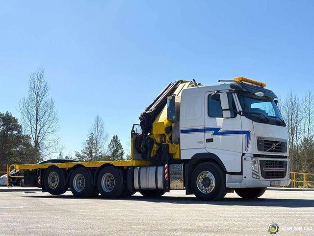 Volvo FH 520 8x4 HMF ODIN K6 EURO 5 FLY JIB Crane - Camión caja abierta, Camión grúa: foto 5 Volvo FH 520 8x4 HMF ODIN K6 EURO 5 FLY JIB Crane - Camión caja abierta, Camión grúa: foto 5