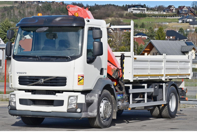 Volvo FL 290 KIPPER 4,90m * FASSI F95A.22 + FUNK * TOP - Camión volquete, Camión grúa: foto 4 Volvo FL 290 KIPPER 4,90m * FASSI F95A.22 + FUNK * TOP - Camión volquete, Camión grúa: foto 4