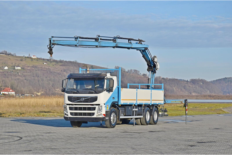 Volvo FM 410 - Camión caja abierta, Camión grúa: foto 2 Volvo FM 410 - Camión caja abierta, Camión grúa: foto 2