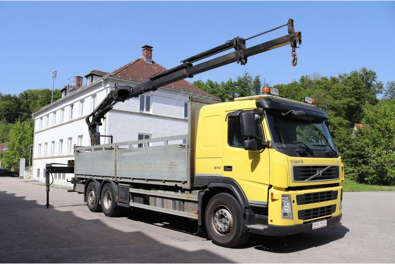 Volvo FM370 E5 VEB Kran Atlas 190.2E-A4 Funk - Camión caja abierta, Camión grúa: foto 1 Volvo FM370 E5 VEB Kran Atlas 190.2E-A4 Funk - Camión caja abierta, Camión grúa: foto 1