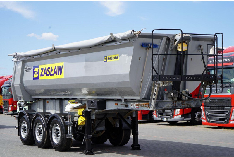 ZASŁAW WYWROTKA 26 m3 / STALOWA / HP / OŚ PODNOSZONA / RYNNA / 2017 - Semirremolque volquete: foto 1 ZASŁAW WYWROTKA 26 m3 / STALOWA / HP / OŚ PODNOSZONA / RYNNA / 2017 - Semirremolque volquete: foto 1
