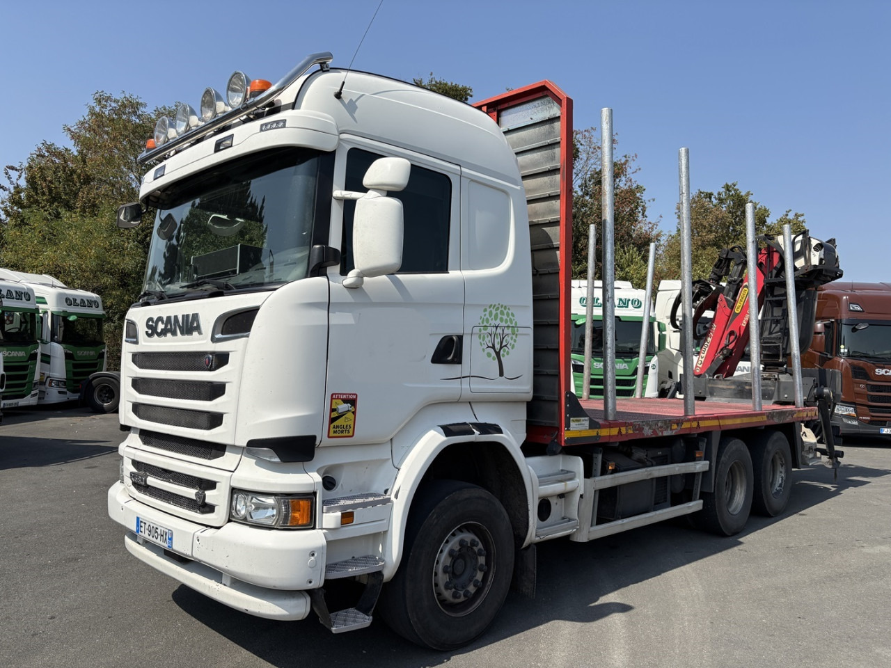 SCANIA R 580 CB6x4HHZ - Camión chasis: foto 1 SCANIA R 580 CB6x4HHZ - Camión chasis: foto 1