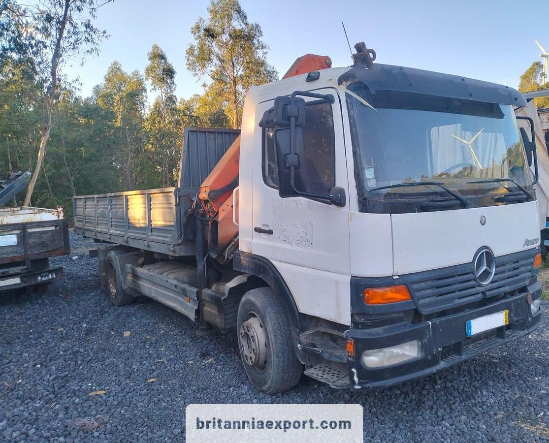 MERCEDES-BENZ Atego 1528 | 15 Ton | with Palfinger PK7501 5.7 Ton Crane - Camión volquete: foto 1 MERCEDES-BENZ Atego 1528 | 15 Ton | with Palfinger PK7501 5.7 Ton Crane - Camión volquete: foto 1