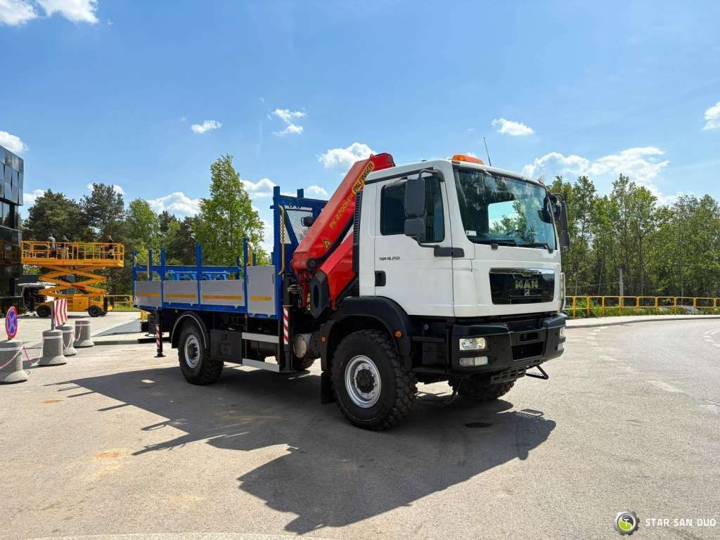 Camión volquete MAN  TGM 18 250 4x4 PALFINGER PK 27001 HDS Crane Kra: foto 7