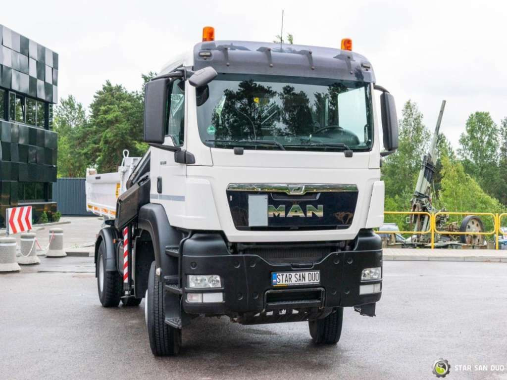 Camión grúa, Camión volquete MAN  TGS 18.360 4x4 HIAB 144 E-4 Crane Kipper MAN  TGS 18.360 4x4 HIAB 144 E-4 Crane Kipper: foto 8