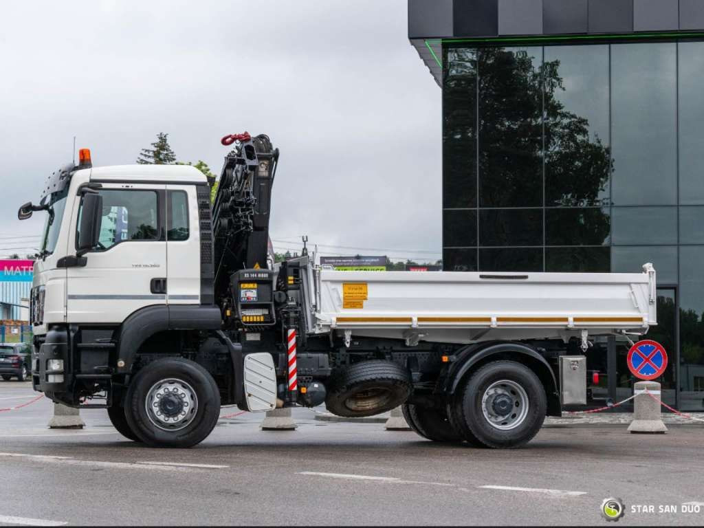 Camión grúa, Camión volquete MAN  TGS 18.360 4x4 HIAB 144 E-4 Crane Kipper MAN  TGS 18.360 4x4 HIAB 144 E-4 Crane Kipper: foto 15