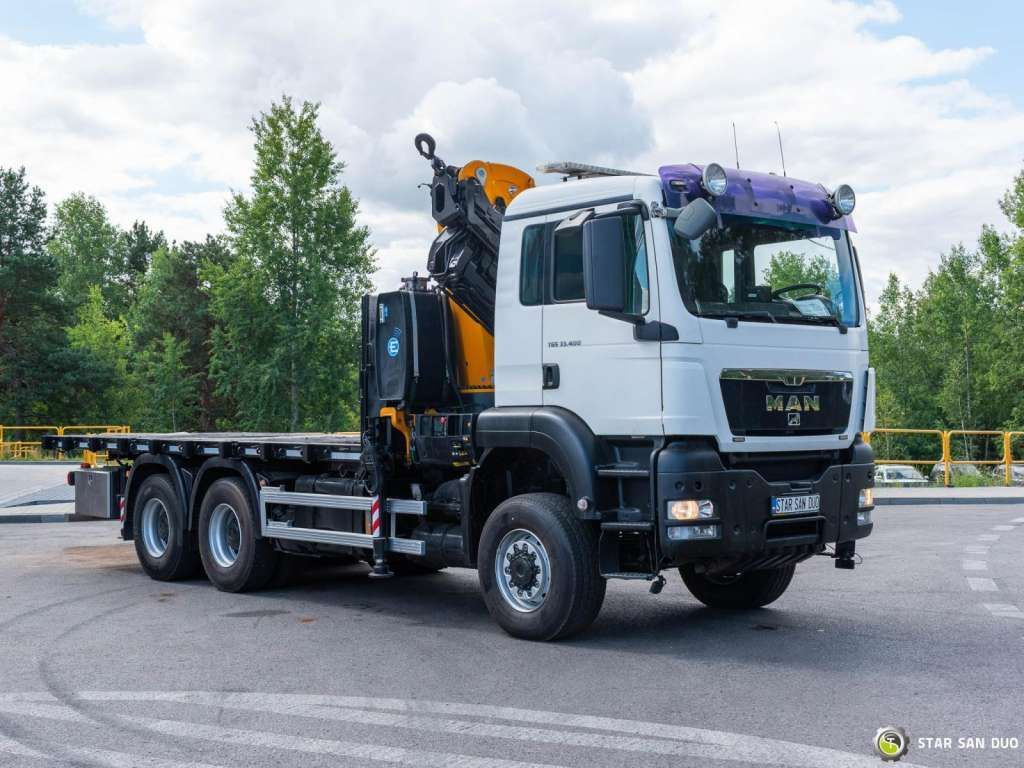 Leasing de  MAN  TGS 33.400 6x6 BL EFFER 315/8S  HDS Crane 2019 MAN  TGS 33.400 6x6 BL EFFER 315/8S  HDS Crane 2019: foto 8