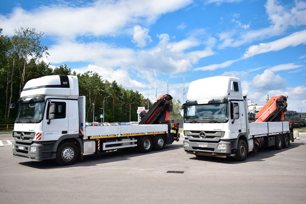 Mercedes-Benz ACTROS 2546 6x2 Palfinger PK 50002 EURO 5 Cran . - Camión grúa, Camión caja abierta: foto 5 Mercedes-Benz ACTROS 2546 6x2 Palfinger PK 50002 EURO 5 Cran . - Camión grúa, Camión caja abierta: foto 5