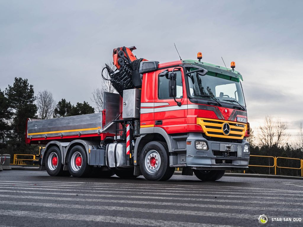 Mercedes-Benz ACTROS 2648 6x4 PALFINGER PK 29002 EURO 5 JIB - Camión grúa, Camión caja abierta: foto 4 Mercedes-Benz ACTROS 2648 6x4 PALFINGER PK 29002 EURO 5 JIB - Camión grúa, Camión caja abierta: foto 4
