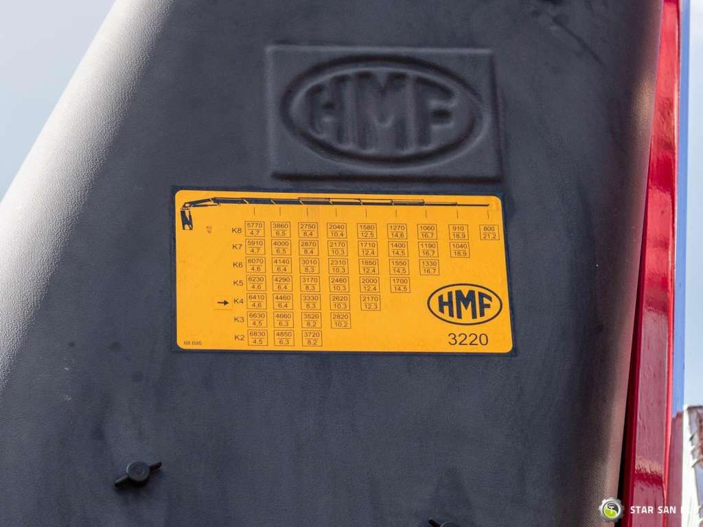 Leasing de  Mercedes-Benz  AROCS 3345 6x6 HMF 3220 Winch Crane tipper Mercedes-Benz  AROCS 3345 6x6 HMF 3220 Winch Crane tipper: foto 21