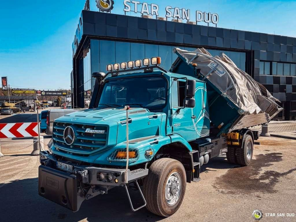 Mercedes-Benz Zetros 1833 4x4 Kipper Camper Chassis - Camión chasis: foto 4 Mercedes-Benz Zetros 1833 4x4 Kipper Camper Chassis - Camión chasis: foto 4