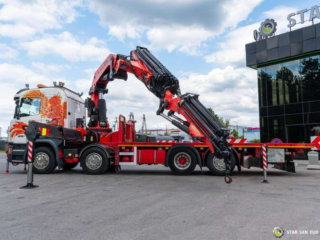 Scania G450 8x2 PALFINGER PK 85002 Fly Jib Winch - Camión grúa: foto 4 Scania G450 8x2 PALFINGER PK 85002 Fly Jib Winch - Camión grúa: foto 4