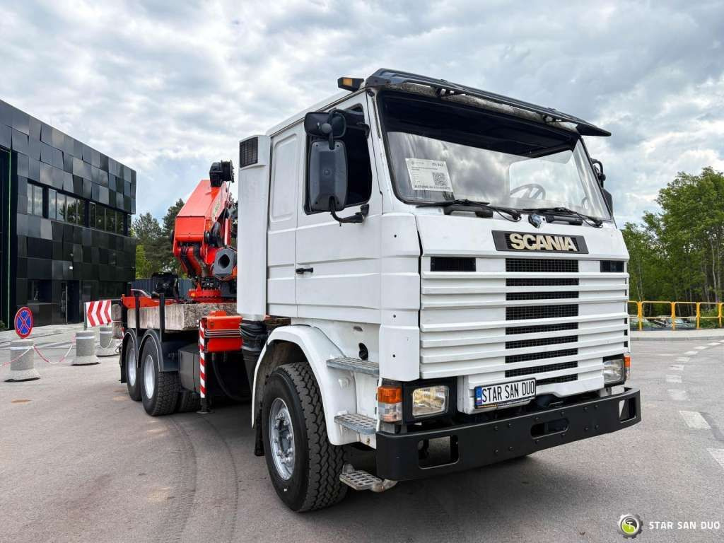Camión grúa Scania  R143 HL 6x2 PALFINGER PK44002 Crane: foto 8