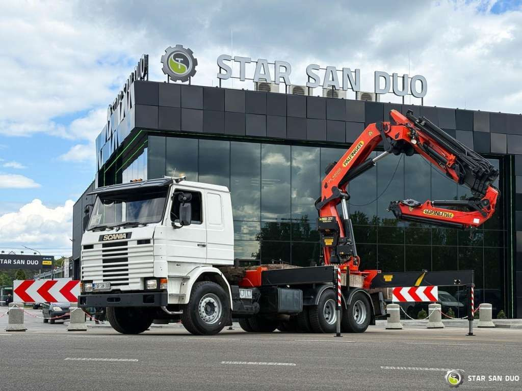 Camión grúa Scania  R143 HL 6x2 PALFINGER PK44002 Crane: foto 23