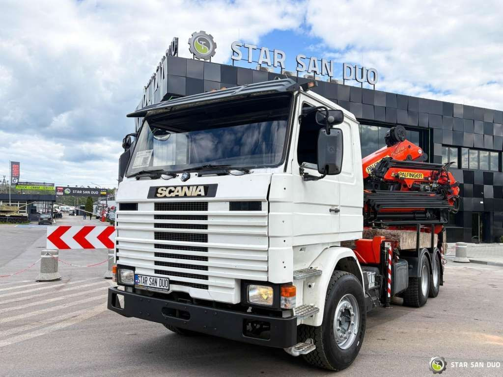 Camión grúa Scania  R143 HL 6x2 PALFINGER PK44002 Crane: foto 9