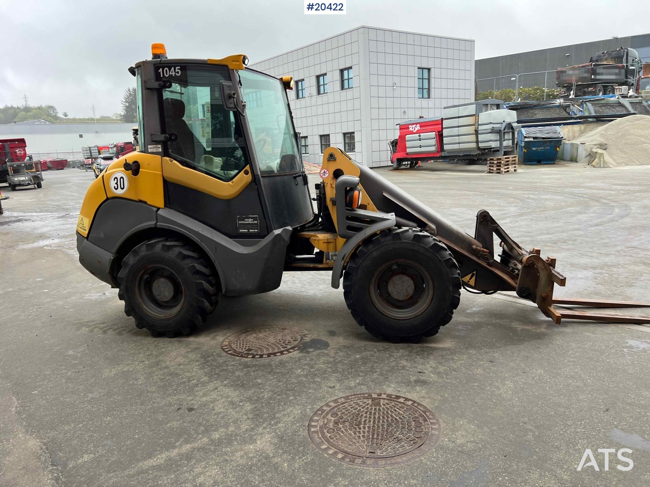 Cargadora de ruedas Ahlmann AX-85: foto 10