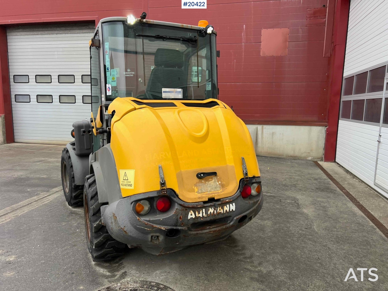 Cargadora de ruedas Ahlmann AX-85: foto 15