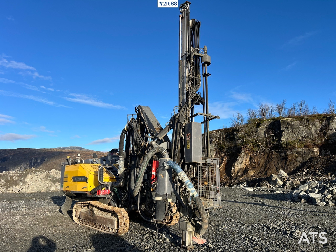 Atlas Copco T35R-01 Borerigg m/ cop 2540 hammer, sliper og Leica gps - Perforadora: foto 4 Atlas Copco T35R-01 Borerigg m/ cop 2540 hammer, sliper og Leica gps - Perforadora: foto 4