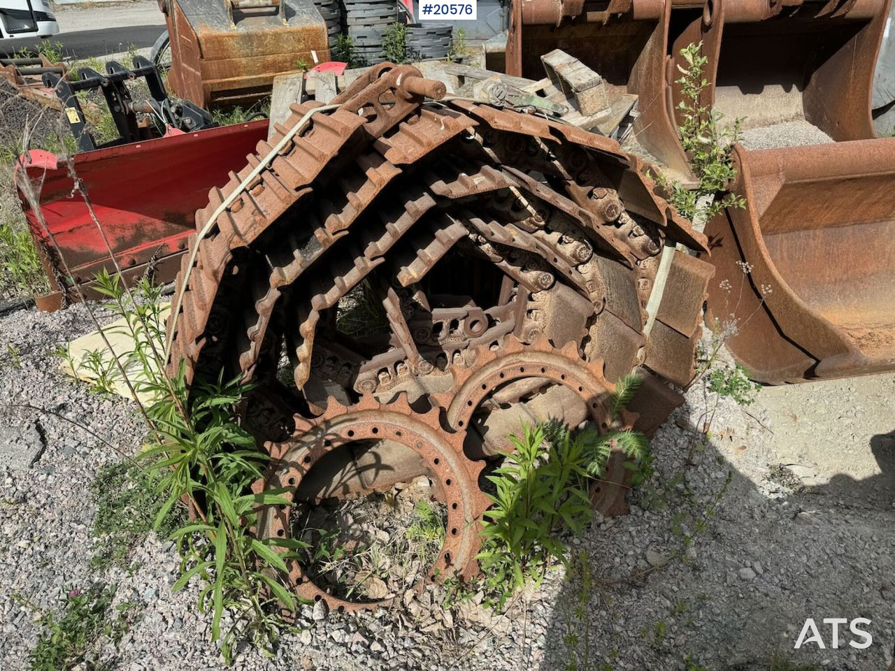 Belter og sprocket. Belter og sprocket. - Piezas del tren de rodaje para Maquinaria de construcción: foto 1 Belter og sprocket. Belter og sprocket. - Piezas del tren de rodaje para Maquinaria de construcción: foto 1
