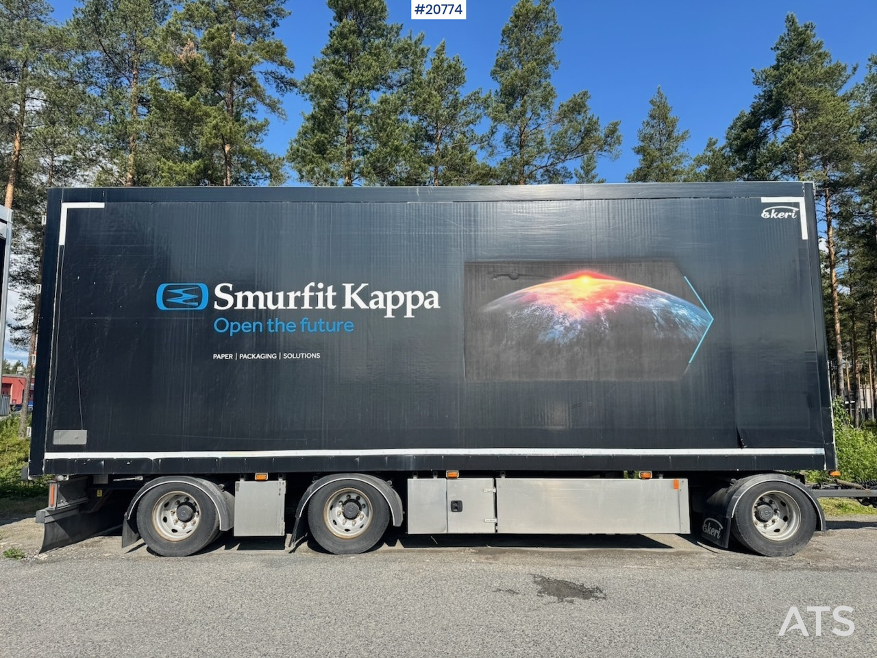 Ekeri skapslep - Remolque caja cerrada: foto 3 Ekeri skapslep - Remolque caja cerrada: foto 3