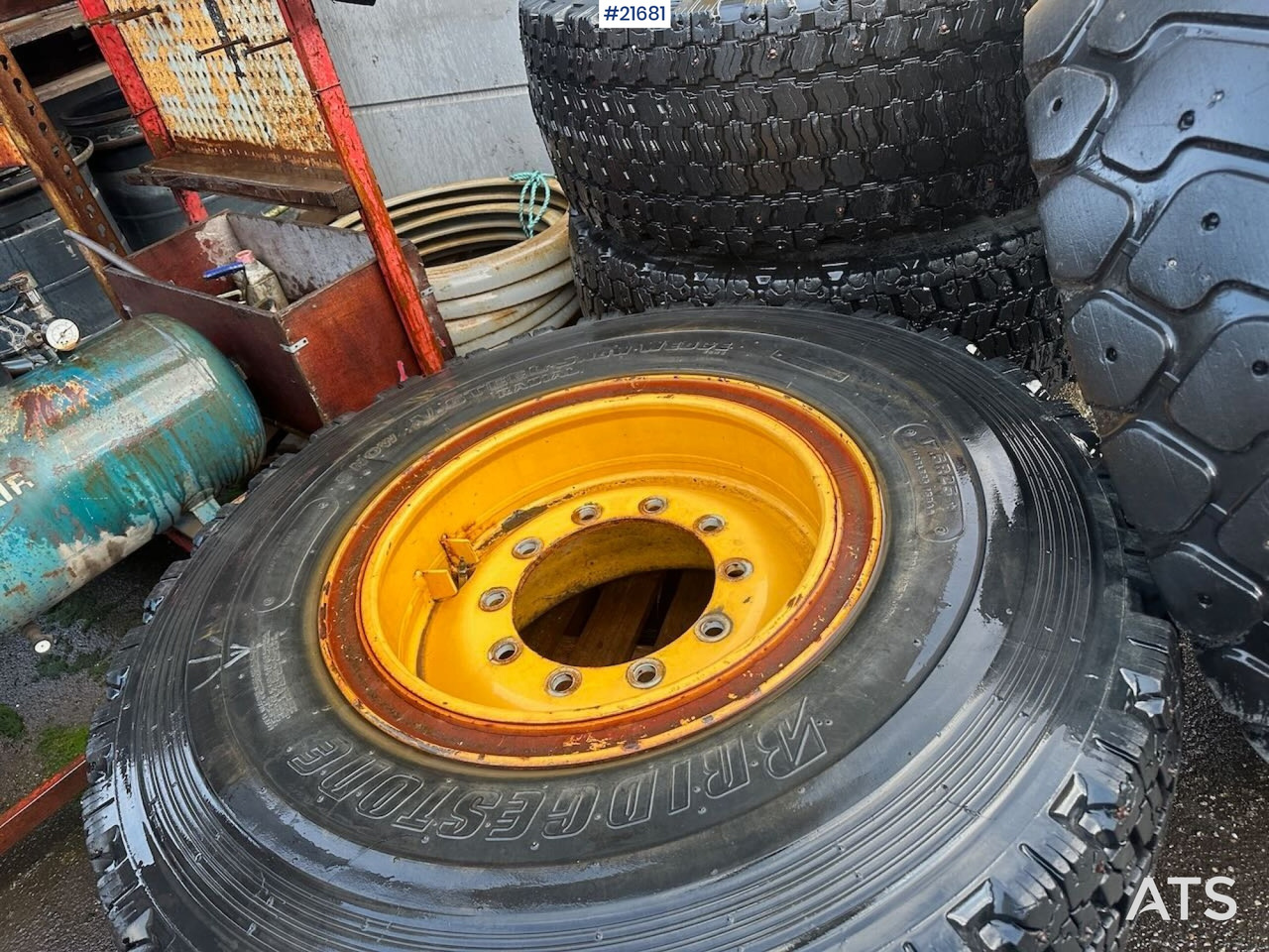 Neumáticos y llantas para Maquinaria de construcción Hilo Dekkene har stått på en Volvo L60E: foto 11 Neumáticos y llantas para Maquinaria de construcción Hilo Dekkene har stått på en Volvo L60E: foto 11