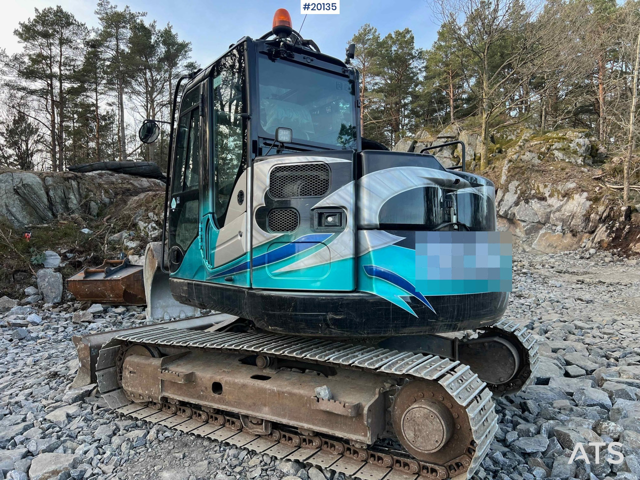 Hitachi ZX85US-6 - Excavadora: foto 4 Hitachi ZX85US-6 - Excavadora: foto 4