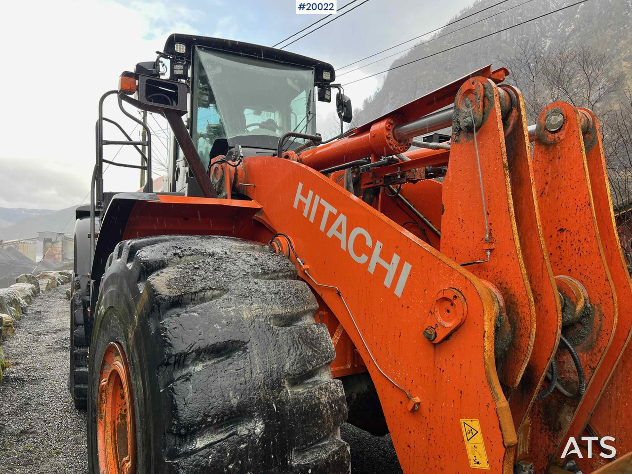 Cargadora de ruedas Hitachi zw370-6 hjullaster m / vekt, skriver og skuffe: foto 44 Cargadora de ruedas Hitachi zw370-6 hjullaster m / vekt, skriver og skuffe: foto 44