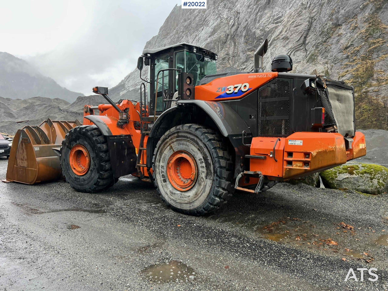 Cargadora de ruedas Hitachi zw370-6 hjullaster m / vekt, skriver og skuffe: foto 8 Cargadora de ruedas Hitachi zw370-6 hjullaster m / vekt, skriver og skuffe: foto 8