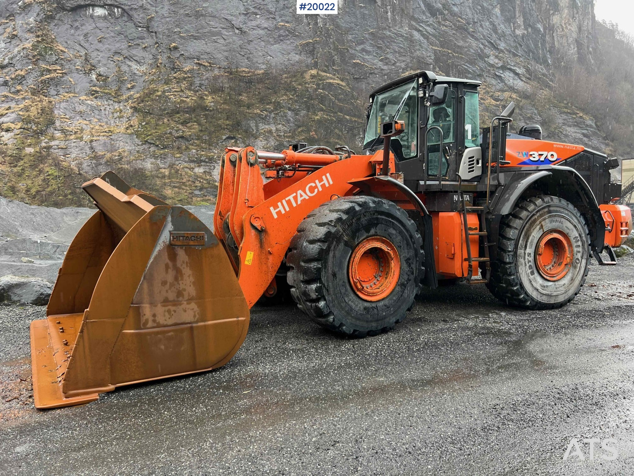 Cargadora de ruedas Hitachi zw370-6 hjullaster m / vekt, skriver og skuffe: foto 6 Cargadora de ruedas Hitachi zw370-6 hjullaster m / vekt, skriver og skuffe: foto 6