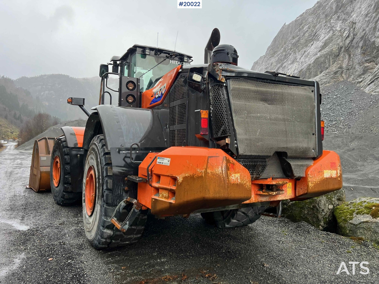 Cargadora de ruedas Hitachi zw370-6 hjullaster m / vekt, skriver og skuffe: foto 11 Cargadora de ruedas Hitachi zw370-6 hjullaster m / vekt, skriver og skuffe: foto 11