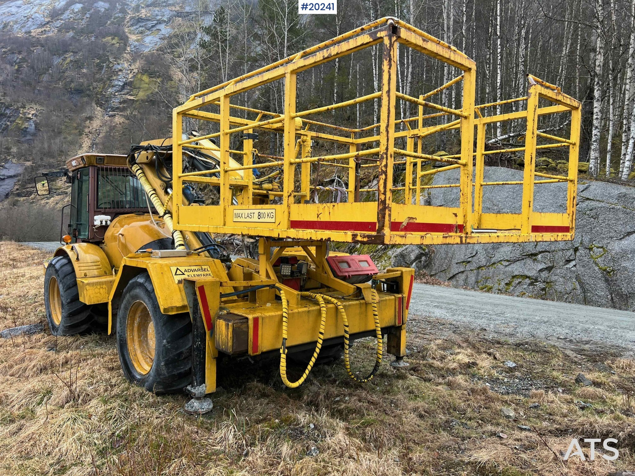 Dúmper articulado Hydrema 912B m/ 2007 Essverk Plattform 912 lift med rotasjon på korg og fjernkontroll: foto 23