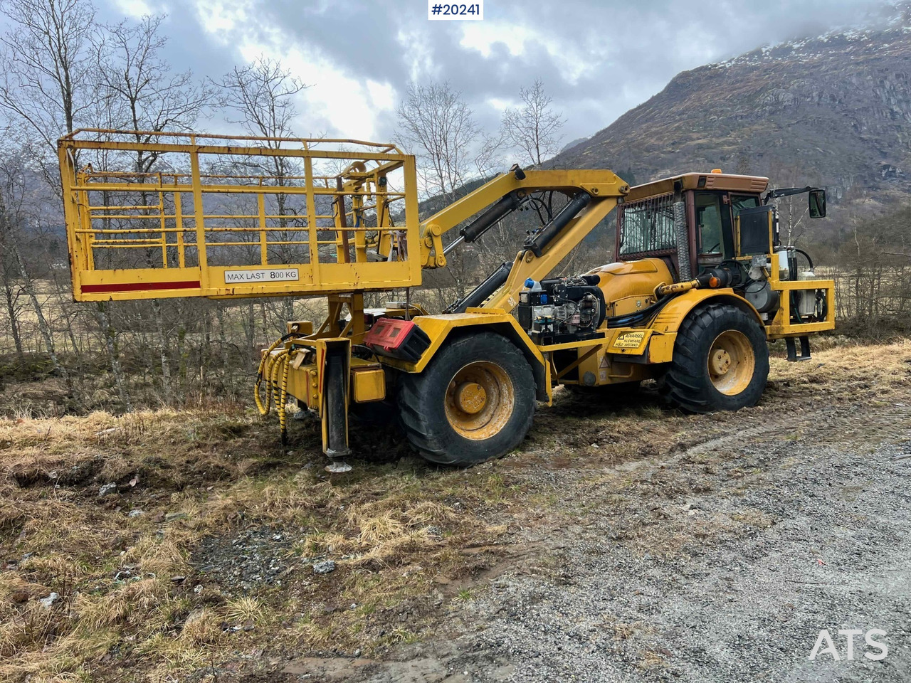 Dúmper articulado Hydrema 912B m/ 2007 Essverk Plattform 912 lift med rotasjon på korg og fjernkontroll: foto 14