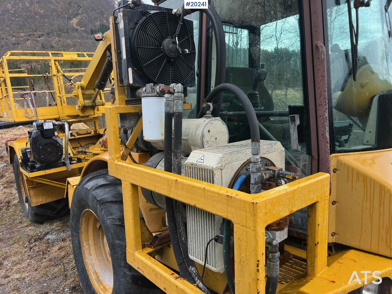 Dúmper articulado Hydrema 912B m/ 2007 Essverk Plattform 912 lift med rotasjon på korg og fjernkontroll: foto 44