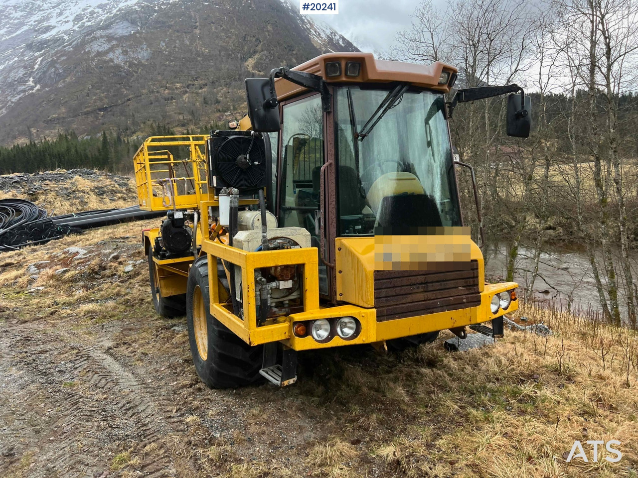 Dúmper articulado Hydrema 912B m/ 2007 Essverk Plattform 912 lift med rotasjon på korg og fjernkontroll: foto 7