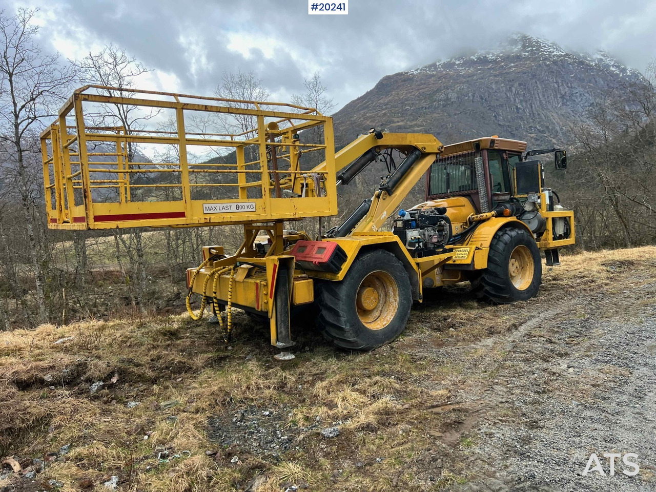 Dúmper articulado Hydrema 912B m/ 2007 Essverk Plattform 912 lift med rotasjon på korg og fjernkontroll: foto 15