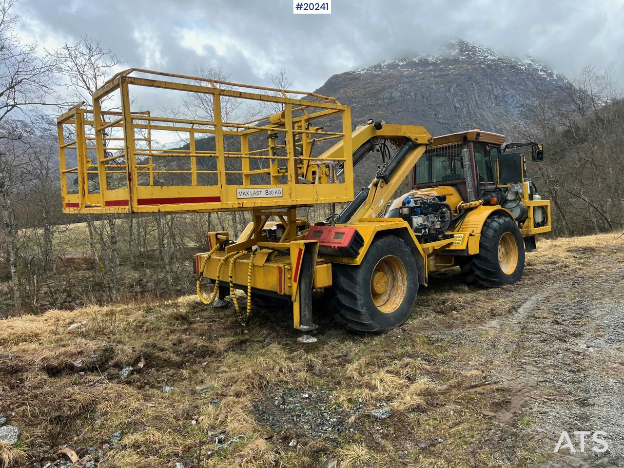 Dúmper articulado Hydrema 912B m/ 2007 Essverk Plattform 912 lift med rotasjon på korg og fjernkontroll: foto 16