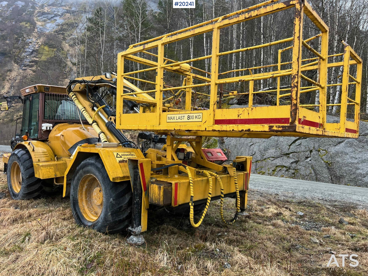 Dúmper articulado Hydrema 912B m/ 2007 Essverk Plattform 912 lift med rotasjon på korg og fjernkontroll: foto 24