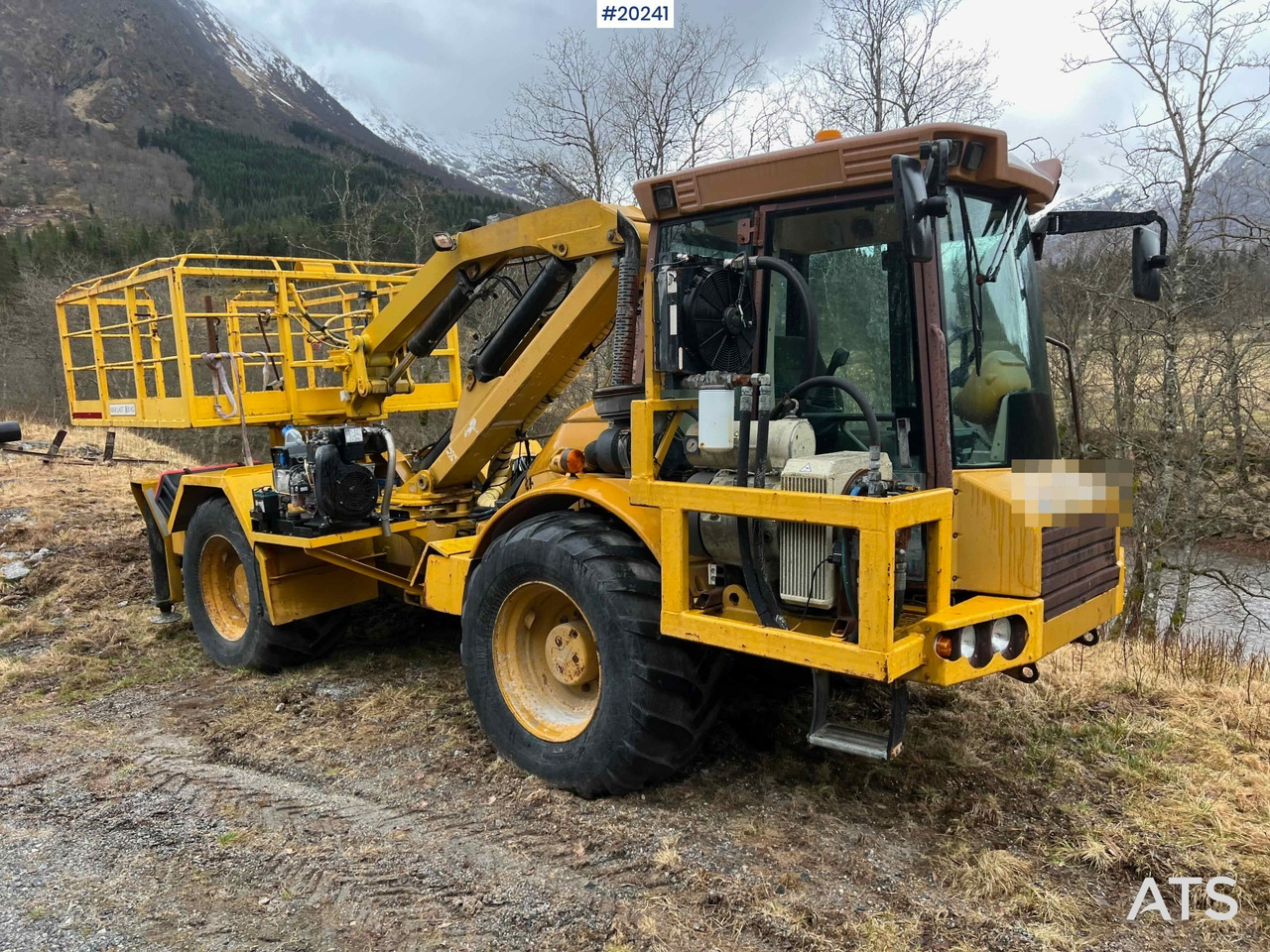 Dúmper articulado Hydrema 912B m/ 2007 Essverk Plattform 912 lift med rotasjon på korg og fjernkontroll: foto 9