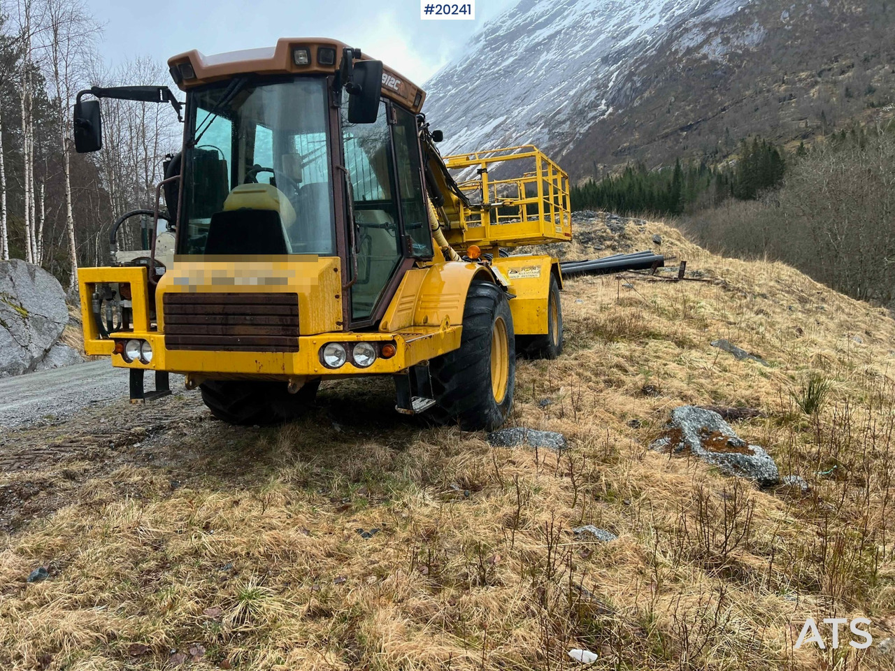 Dúmper articulado Hydrema 912B m/ 2007 Essverk Plattform 912 lift med rotasjon på korg og fjernkontroll: foto 26