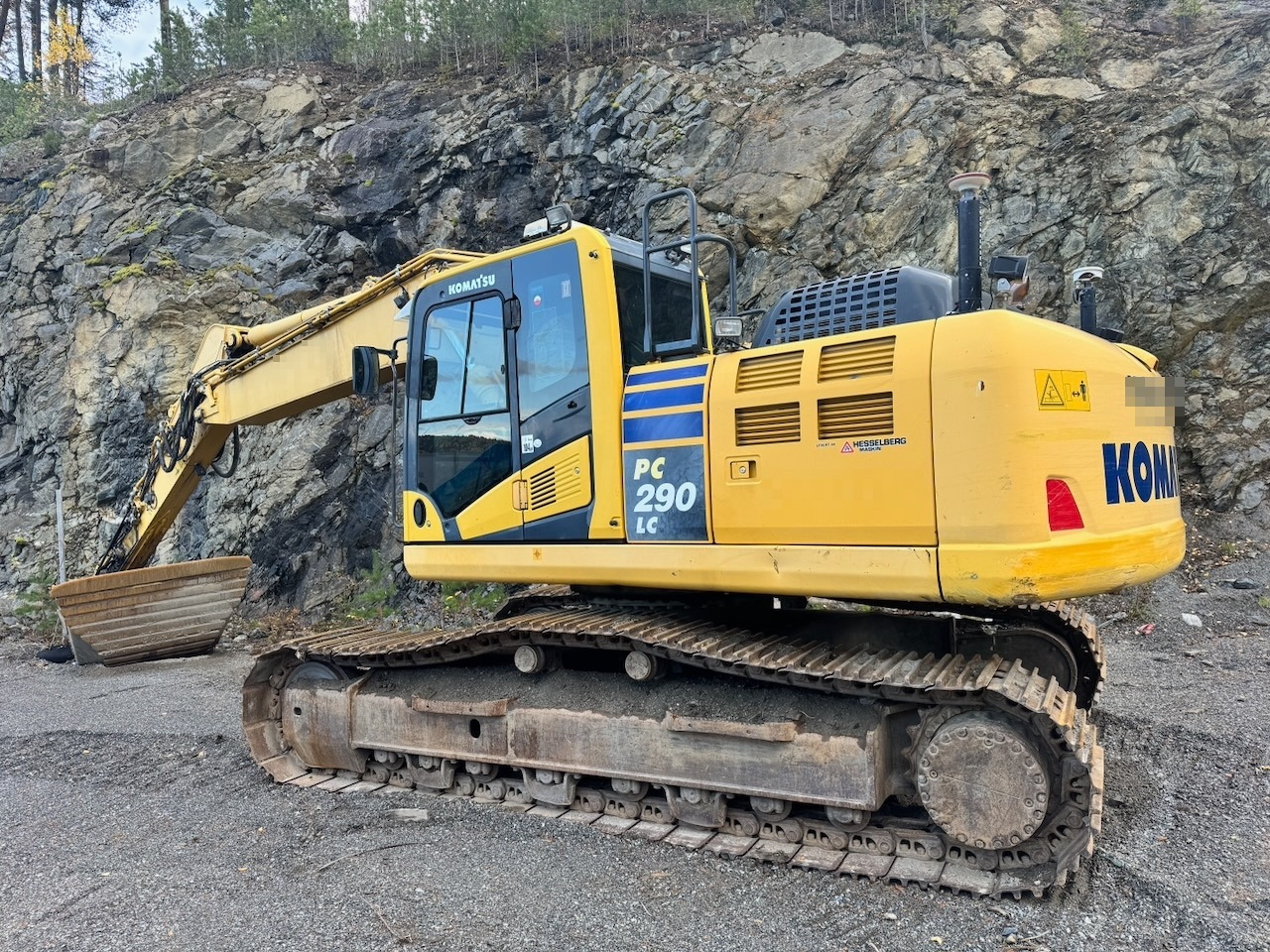 Komatsu Komatsu PC290LC-10 m/ Rototilt, 2 skuffer og GPS. Nytt understell! - Excavadora de cadenas: foto 3 Komatsu Komatsu PC290LC-10 m/ Rototilt, 2 skuffer og GPS. Nytt understell! - Excavadora de cadenas: foto 3