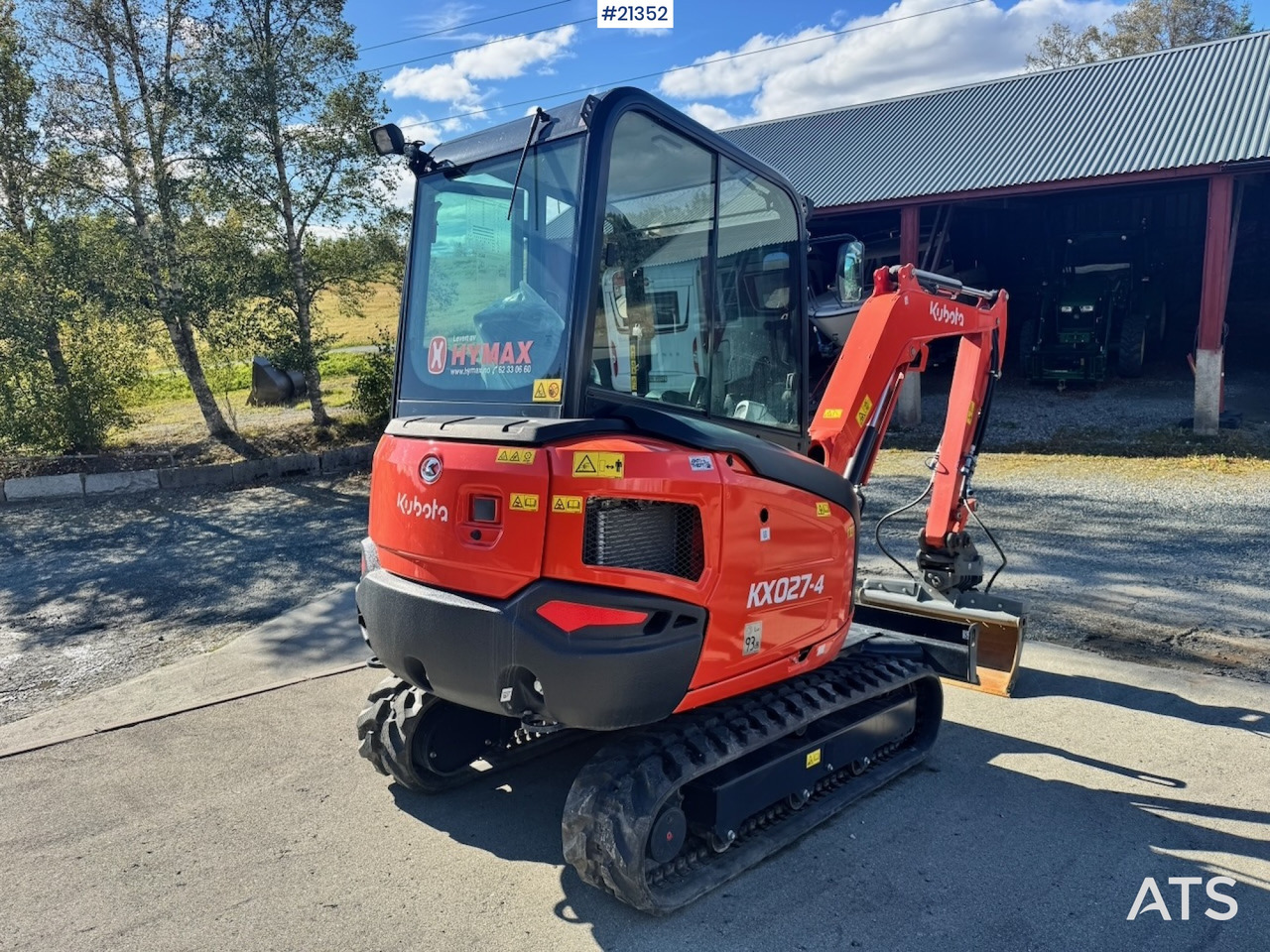 Kubota KX027-4 - Miniexcavadora: foto 5 Kubota KX027-4 - Miniexcavadora: foto 5
