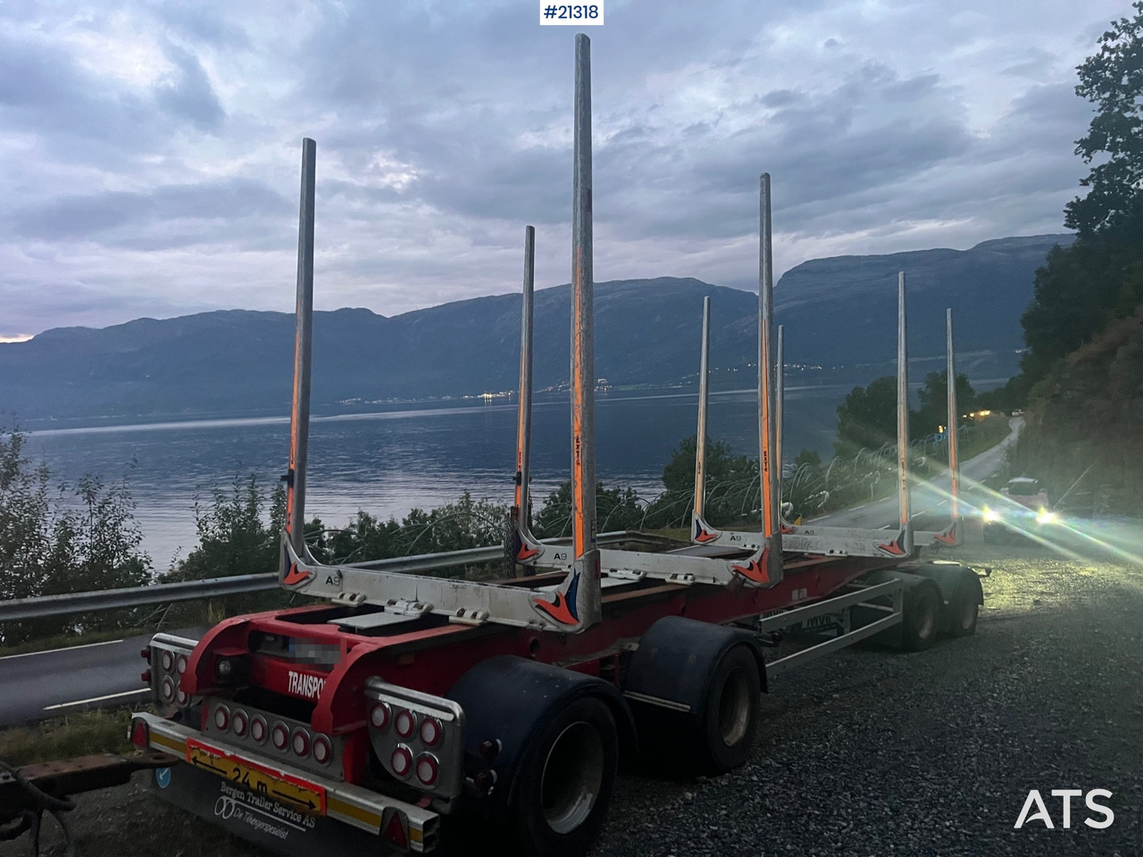 MVB10 MVB10-FLS4 4 akslet Tømmerhenger - Remolque maderero: foto 5 MVB10 MVB10-FLS4 4 akslet Tømmerhenger - Remolque maderero: foto 5