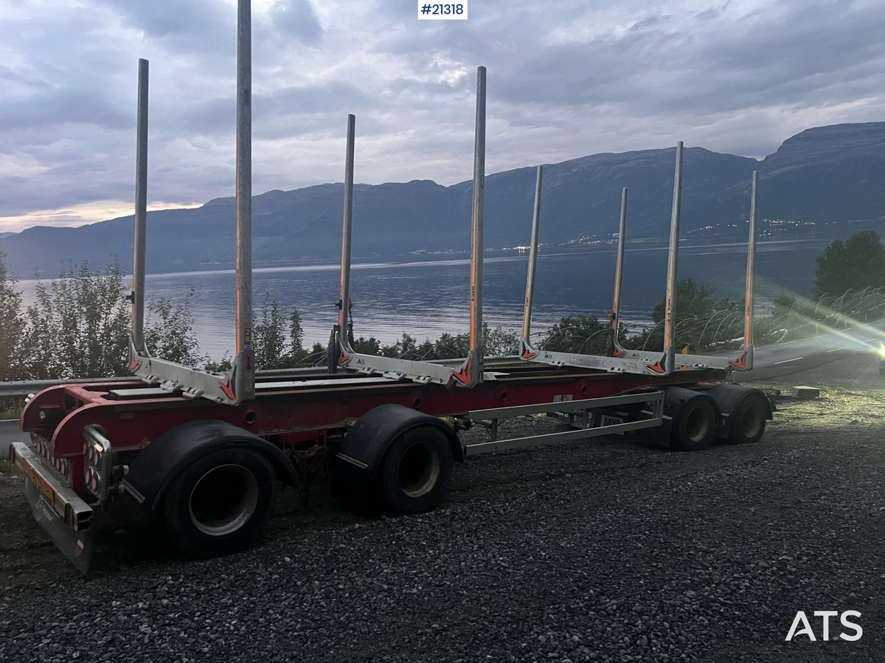 MVB10 MVB10-FLS4 4 akslet Tømmerhenger - Remolque maderero: foto 3 MVB10 MVB10-FLS4 4 akslet Tømmerhenger - Remolque maderero: foto 3