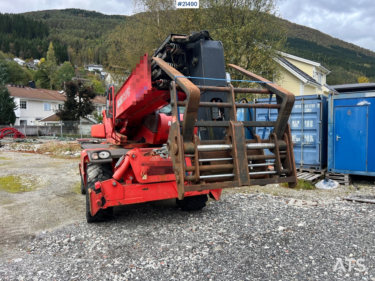 Manitou MRT2540 m/ radiostyring, mannskapskorg, 2 sett pallegafler, jibb med vinsj (1.5 tonn) - Manipulador telescópico: foto 4 Manitou MRT2540 m/ radiostyring, mannskapskorg, 2 sett pallegafler, jibb med vinsj (1.5 tonn) - Manipulador telescópico: foto 4