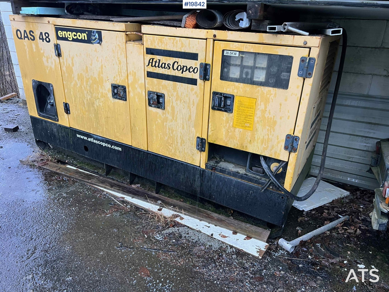 Atlas Copco Strøm generator - Maquinaria de construcción: foto 2 Atlas Copco Strøm generator - Maquinaria de construcción: foto 2