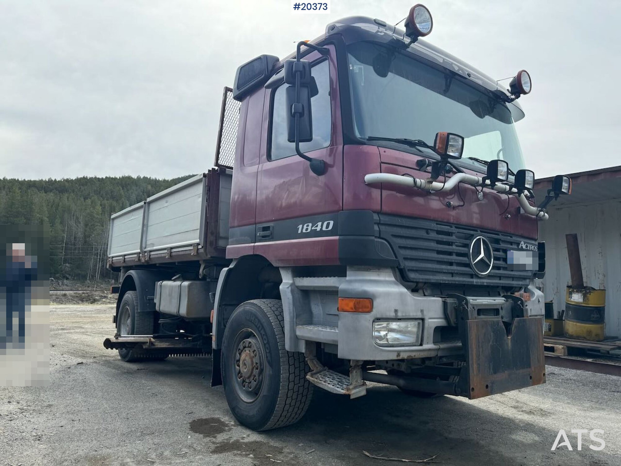 Mercedes Actros 1840 - Camión volquete: foto 1 Mercedes Actros 1840 - Camión volquete: foto 1