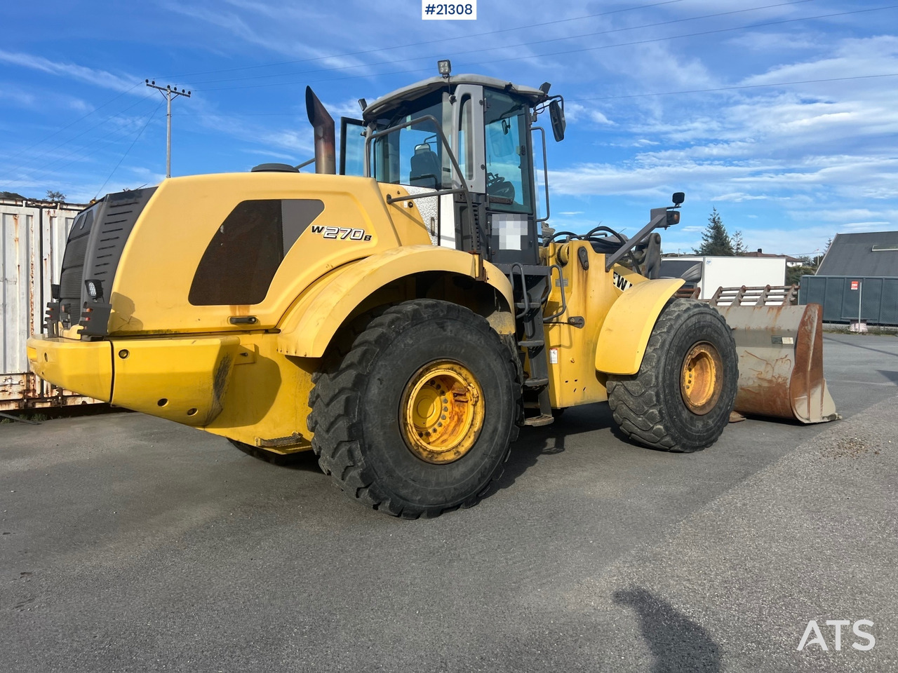 New Holland w270B - Cargadora de ruedas: foto 5 New Holland w270B - Cargadora de ruedas: foto 5